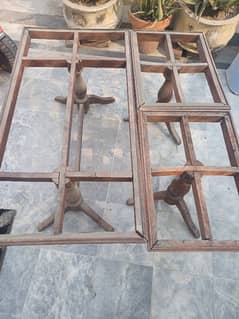 Wooden Tables structures for sale.