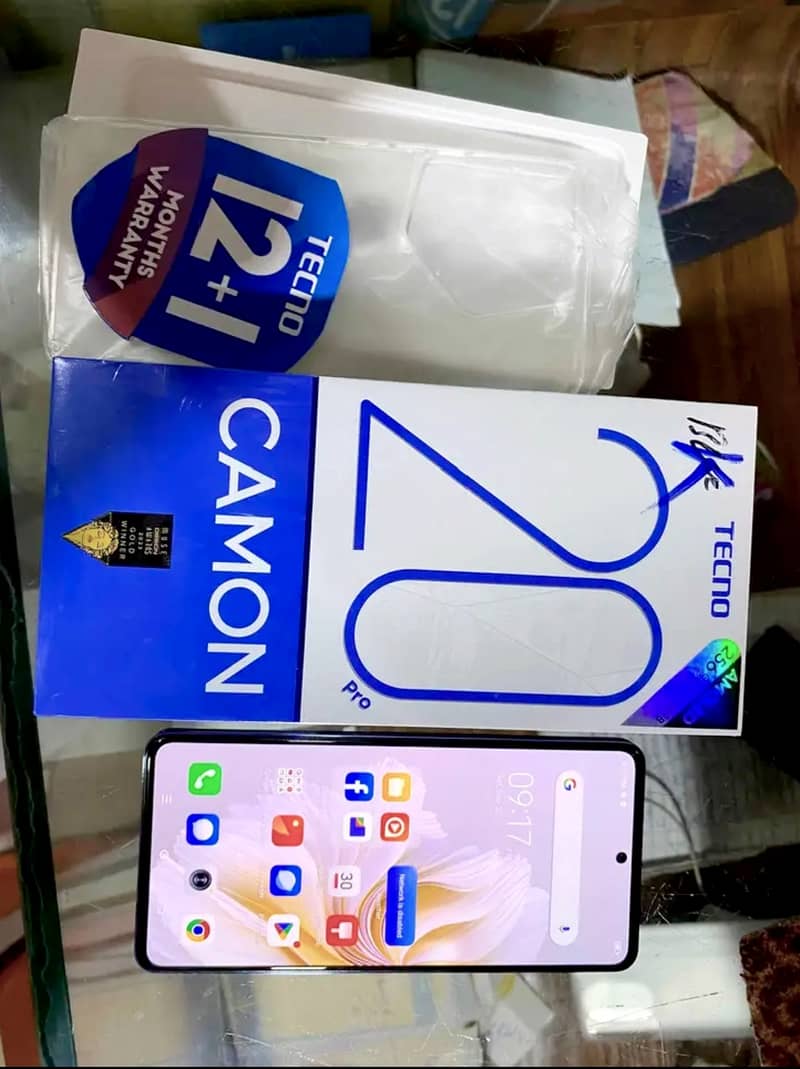 Tecno camon 20 pro just like new 1