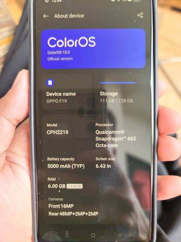 oppo F19 6/128 gb 0