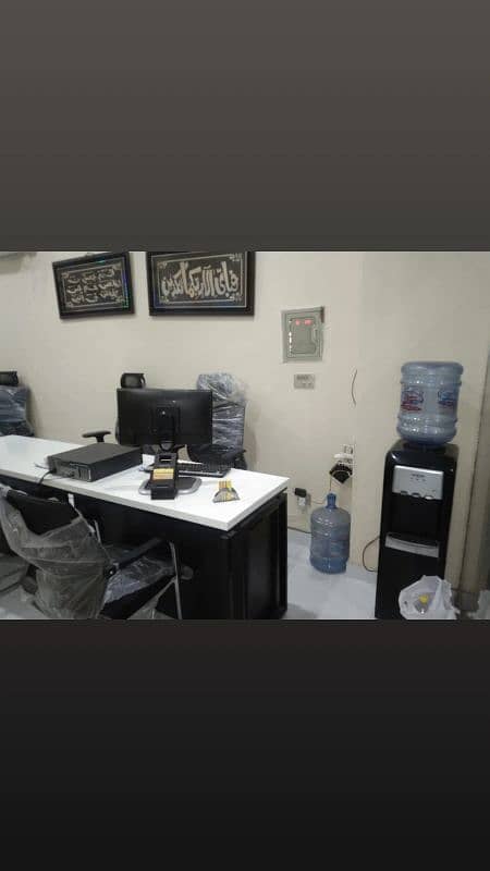 furnished office in good location 1