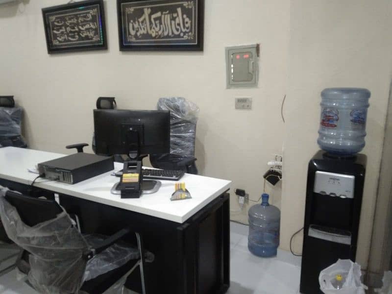 furnished office in good location 7