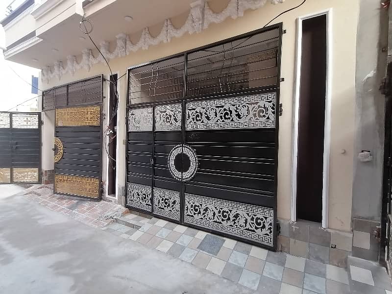 Well-Constructed Brand New House Available For Sale In Marghzar Officers Colony 2