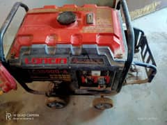 Used Loncin 2.5 kv generator  gas and petrol