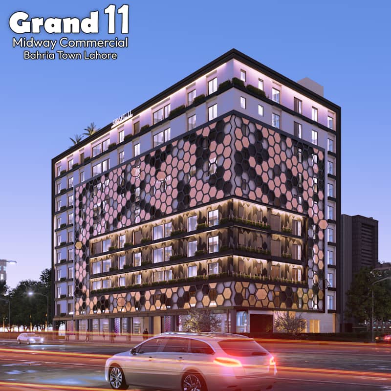 Book Your 1 Bed Luxury Apartment In Just 20.5 Lac Only In Grand 11 Bahria Town Lahore 2