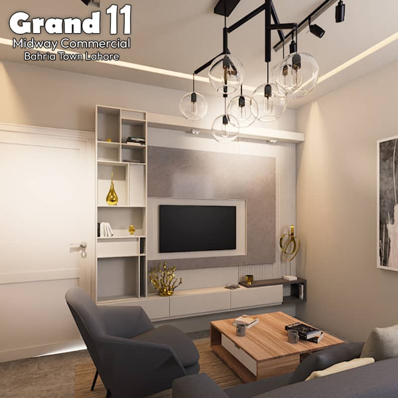 Book Your 1 Bed Luxury Apartment In Just 20.5 Lac Only In Grand 11 Bahria Town Lahore 6