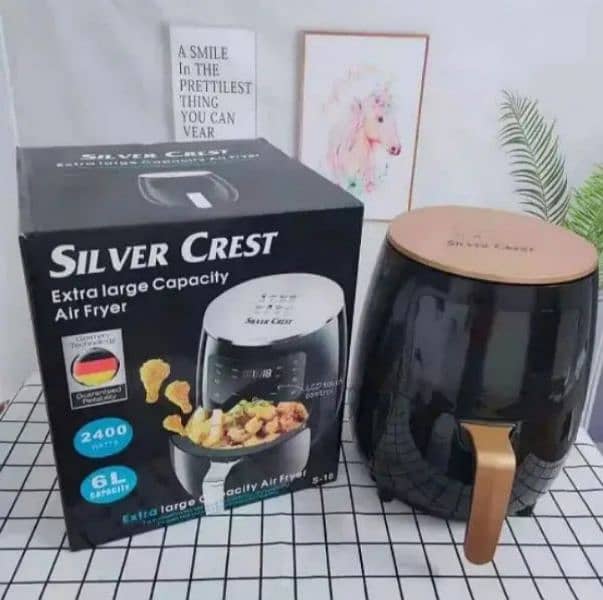 Original Silver crest 6 Litter Air Fryer 0