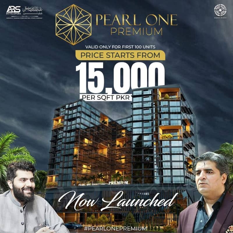 Book Your 1 Bed Studio Apartment In Just 10 Lac Only In Pearl One Premium Bahria Town Lahore 0