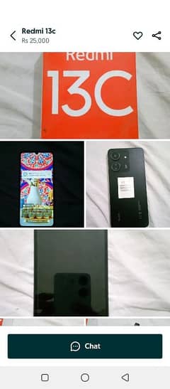 redmi 13 c used but look like new 6/128