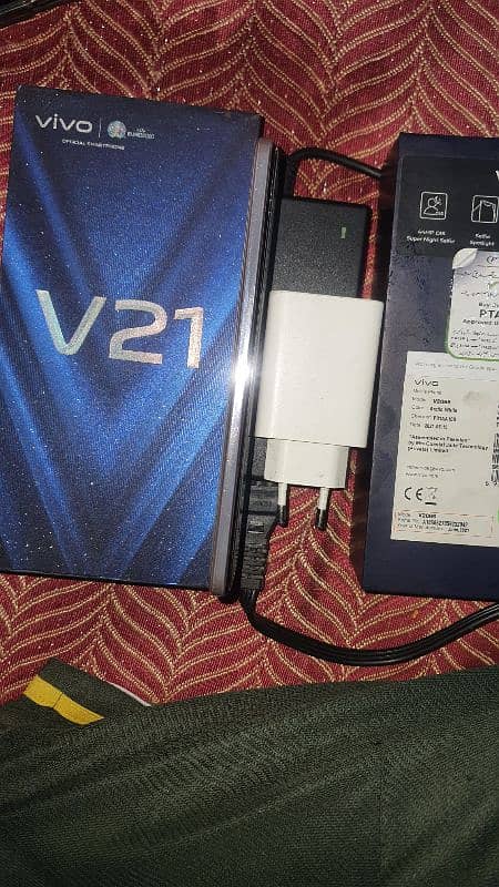 Vivo V21 Complete Box Ofcl Pta 03004412603 5