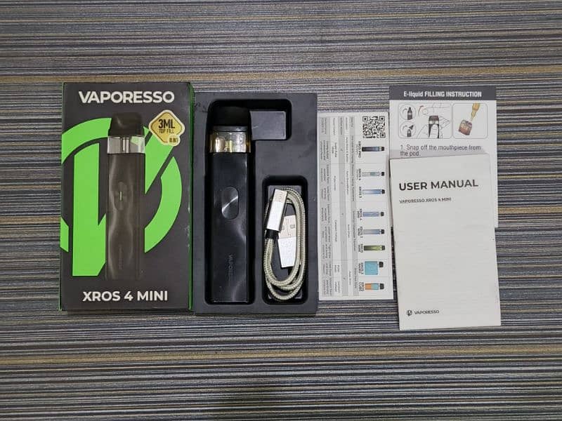 Vaporesso Xros 4 Mini (With all accessories) 0