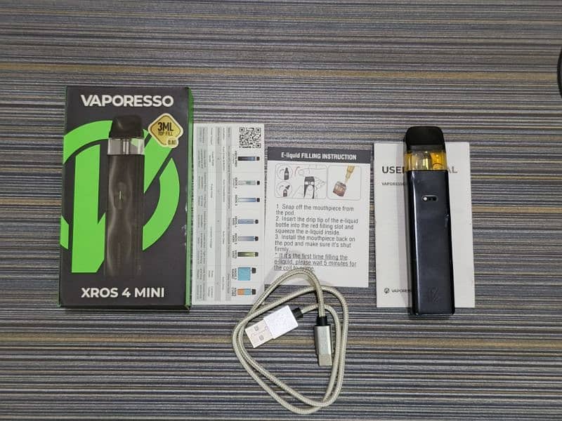 Vaporesso Xros 4 Mini (With all accessories) 2