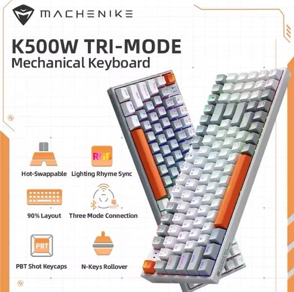 Machenike K500W Wireless Mechanical Keyboard 0