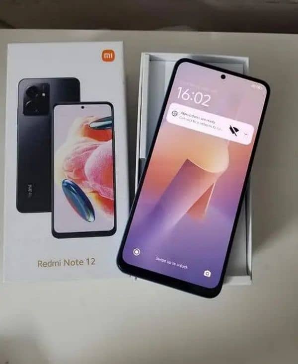 Xiaomi note 12 complete box 1