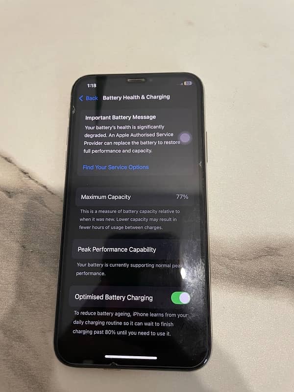 iPhone XS for sale - pta approved 0