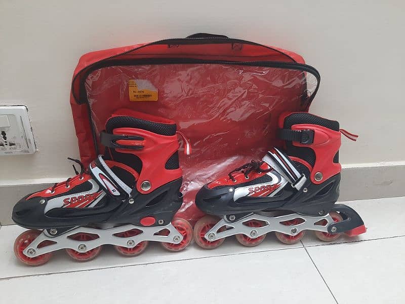 rolar skates. only few hour used 0