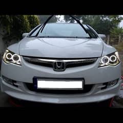 Civic reborn front lights stylish imported new not used