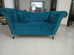 Green Color Sofa Set