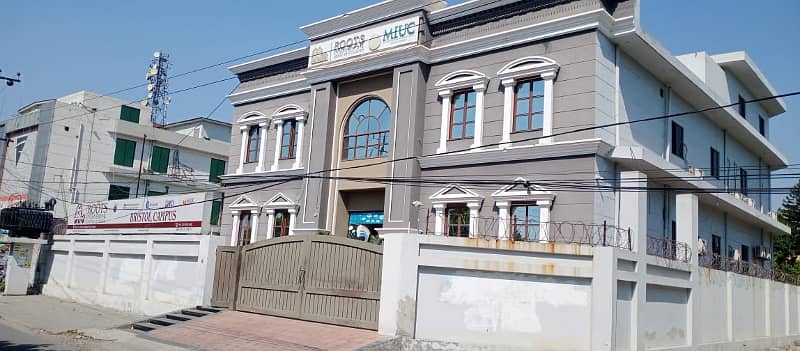 2 Kanal Triple Story Corner Commercial Building Available for rent. 4