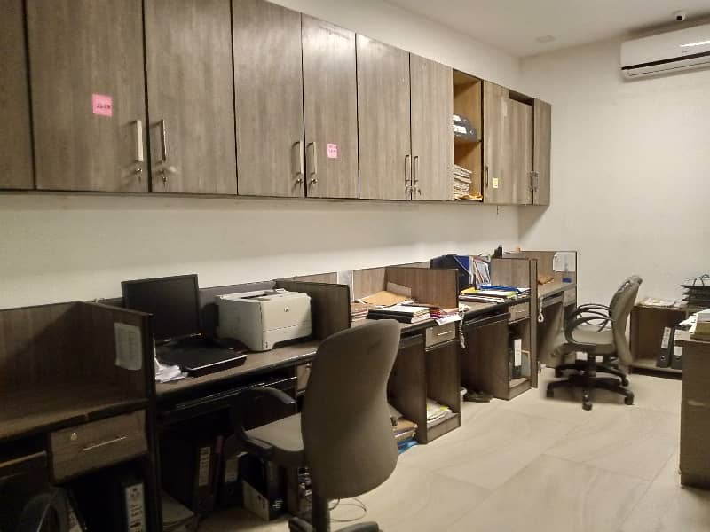 3 Kanal (10 Thousand Square Feet) Furnished Office Block Available For Rent. 11