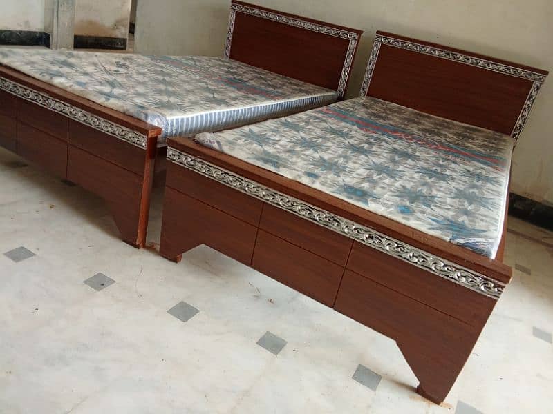 single beds pair 1