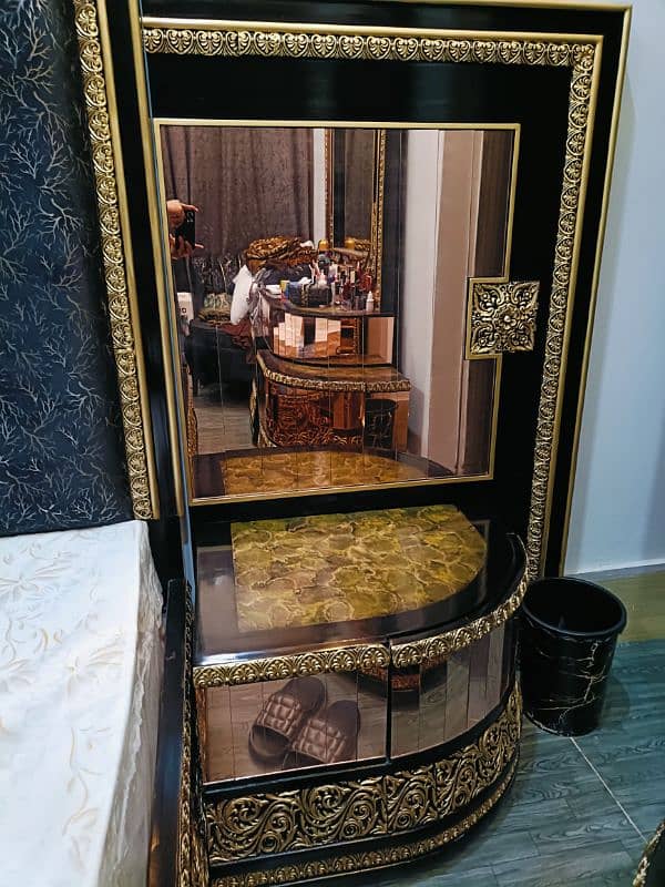 Turkish Style furniture with Shamp. Mirror Work 8