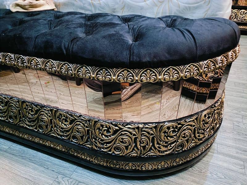 Turkish Style furniture with Shamp. Mirror Work 14