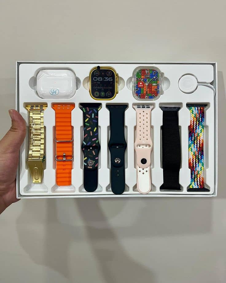 (Golden Edition) Smartwatch i20 Ultra 2 MAX Suit for sale 1