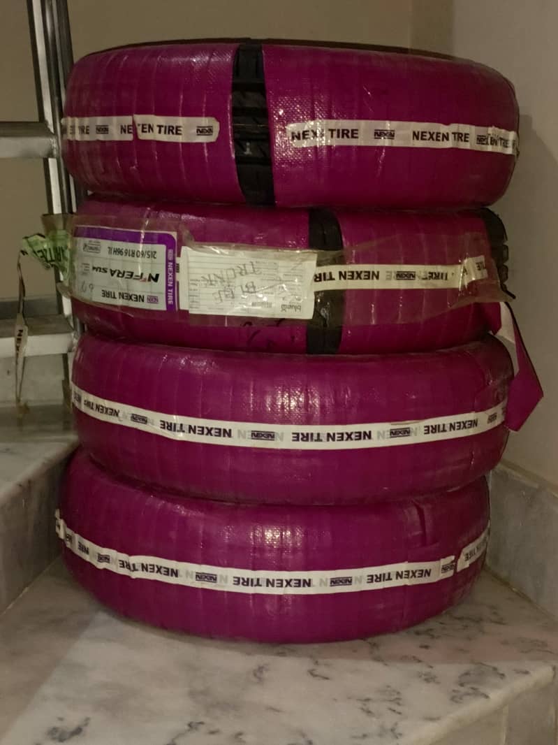 Pin Packed Nexen Brand Tyres 205-60-R16 Made: 2024 (Civic, Grande) 1