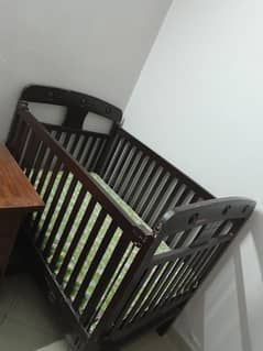 kids wooden cot