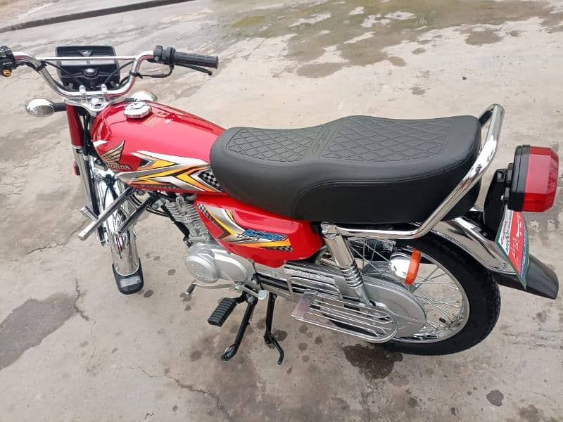 Honda CG 125 2025 model applied for 0