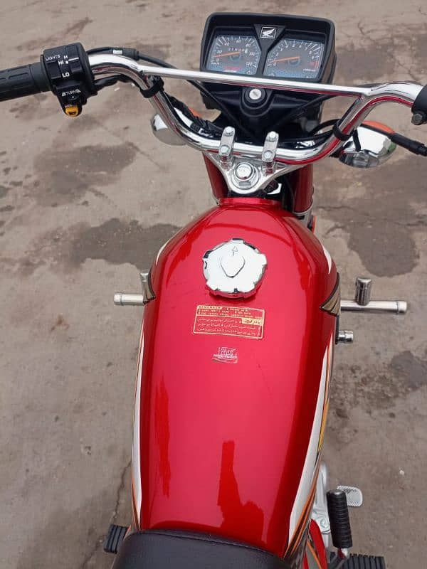 Honda CG 125 2025 model applied for 5