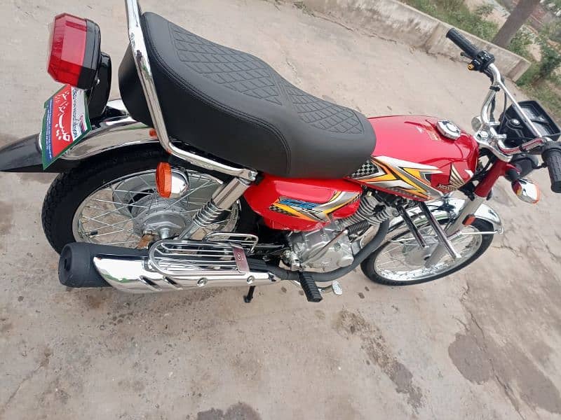 Honda CG 125 2025 model applied for 10