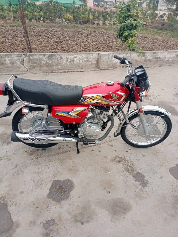 Honda CG 125 2025 model applied for 12