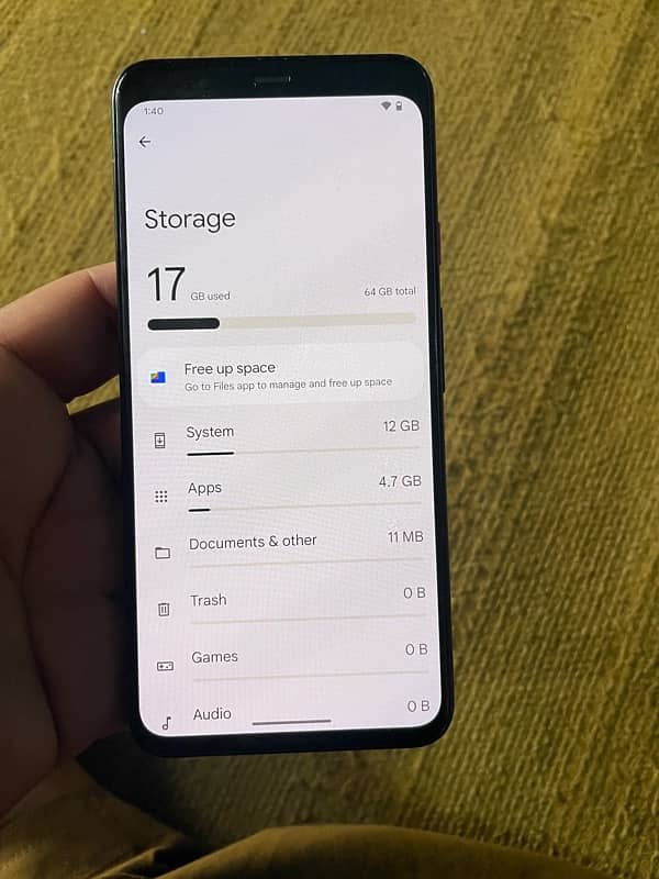 Google pixel 4XL 64 gb hundred percent okay? Mobile 4