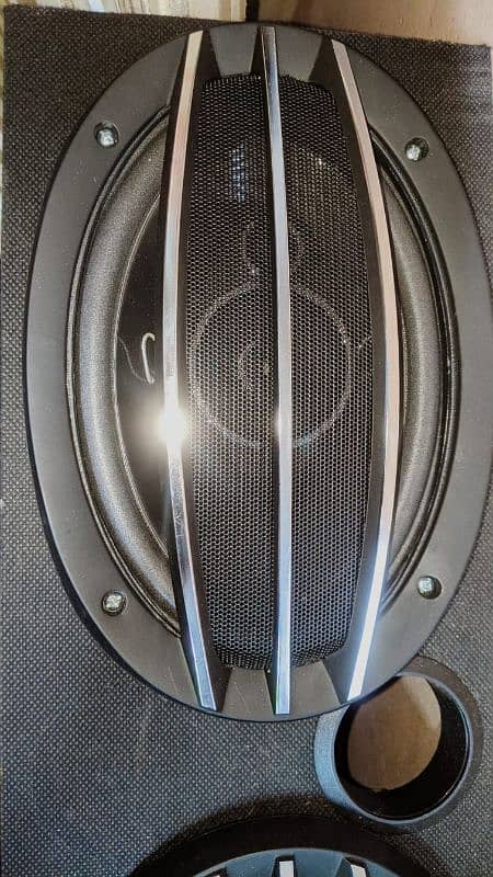 BRANDED AMPLIFIER + SPEAKERS { WOOFER CAR SOUND SYSTEM } 3