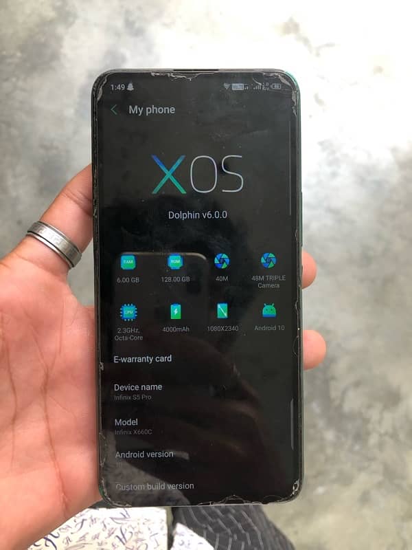 infinix S5 pro 6 128 5