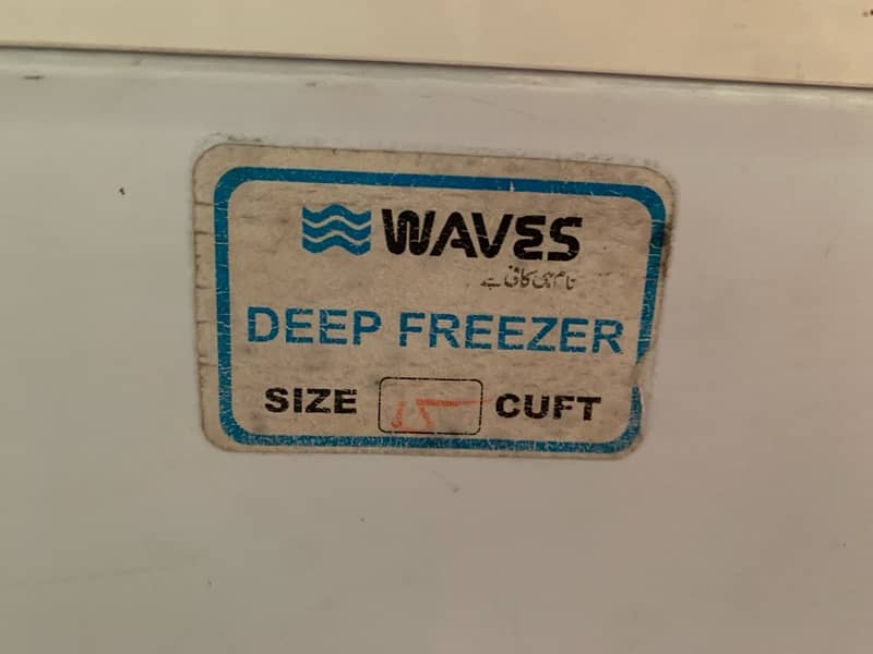 waves deep freezer for sale , 03394223767 , price will b negligible 0