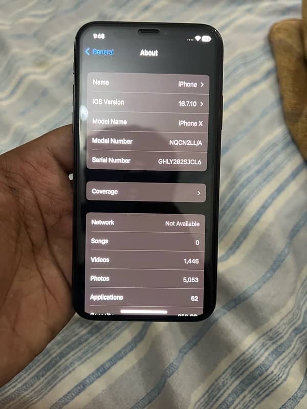 i phone x 256gb 10/10 condition 8