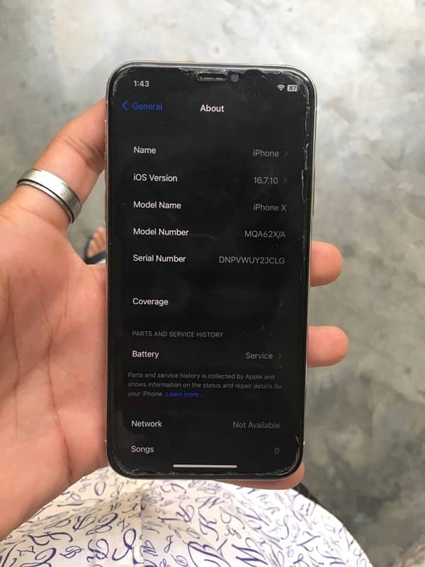 iPhone x 64gb non pta 3