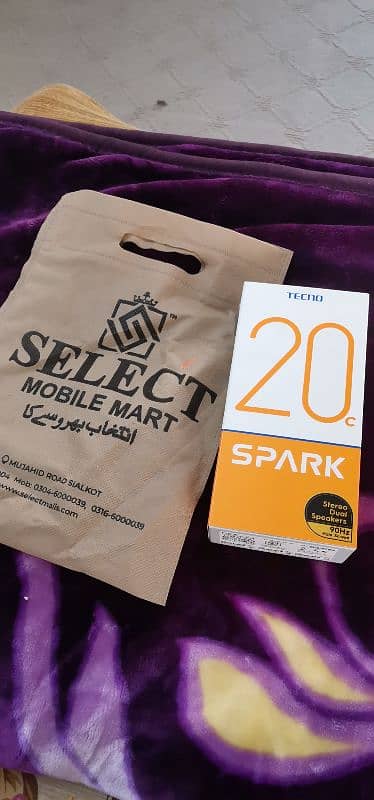 Tecno Spark 20c 8/128 just box open with 12 month warranty 3