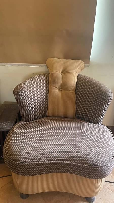 Beige Home Sofa Set 2