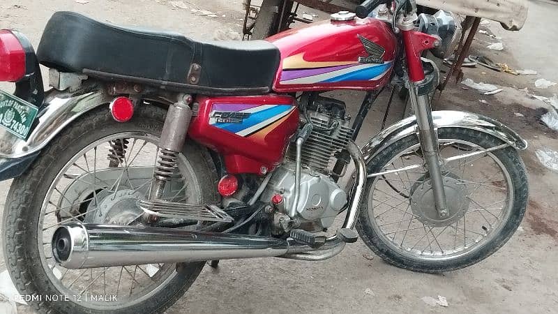 Honda CG 125 Model 2007 Registered 2009 Multan 0