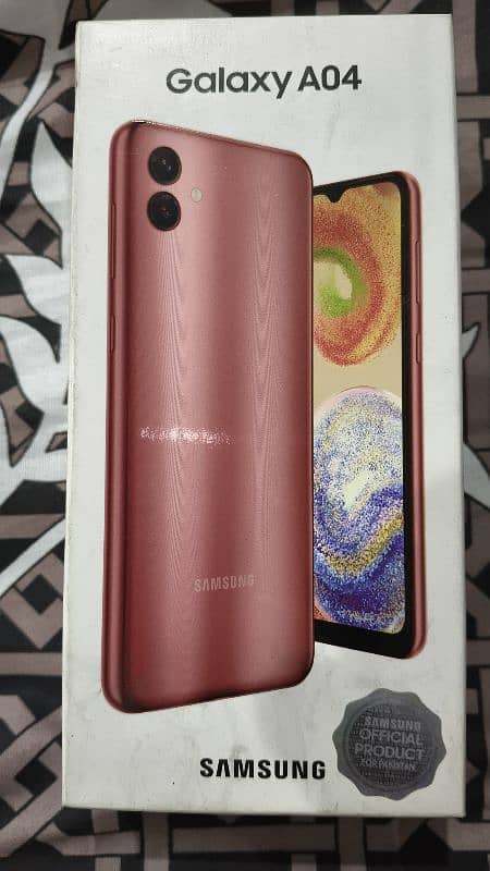 Samsung A04 4GB 64GB with Box just panel chang 3