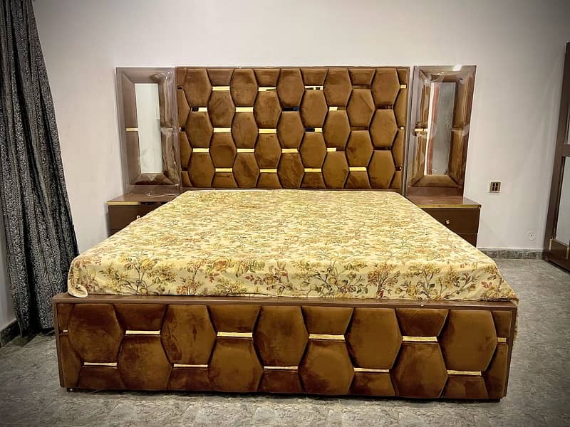 Fancy Bedroom Furniture Without Matress 1