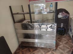 fries & samosa counter for sale