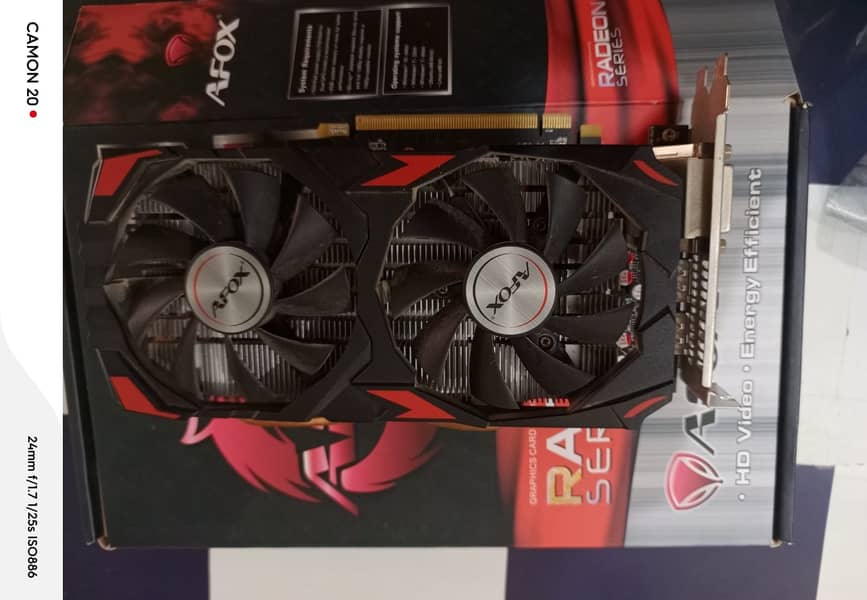 AFOX RX 580 DDT Radeon Graphic Card for Sale! 1