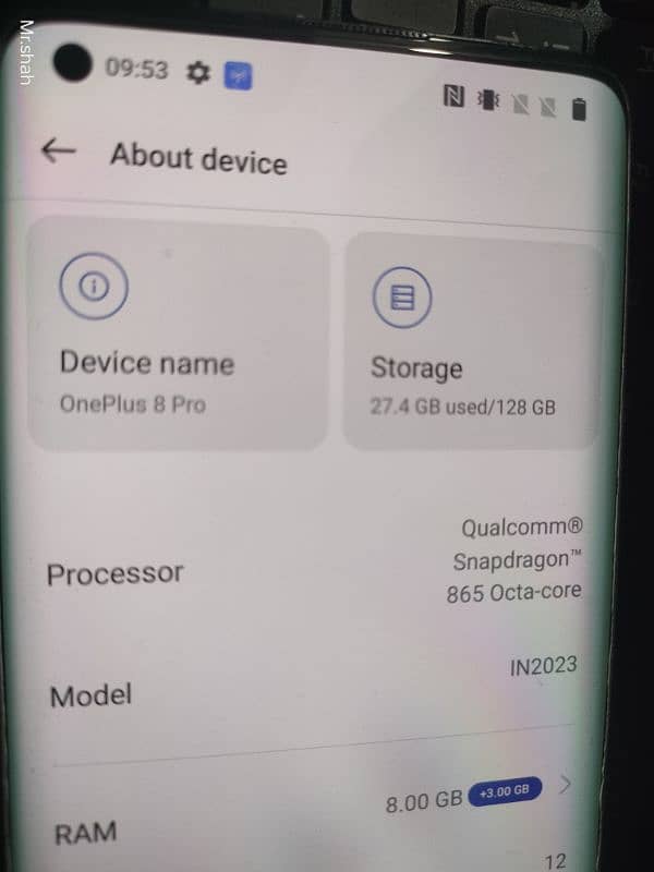 one plus 8 pro 5g 12/128 pta approved 3