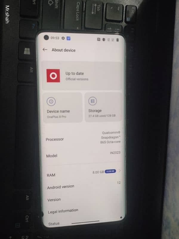 one plus 8 pro 5g 12/128 pta approved 5