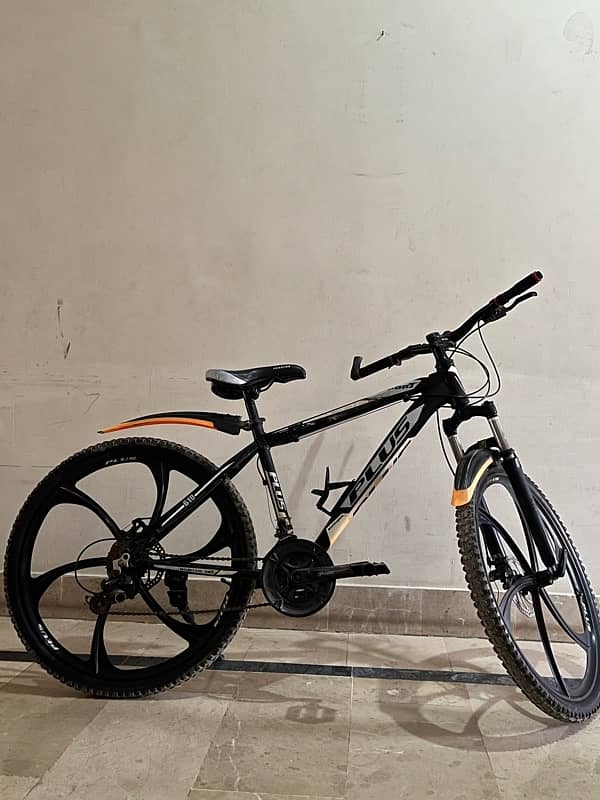 Plus mountain bicycle 5