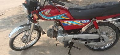 Honda CD 70 MODEL 2019  Karachi number ha